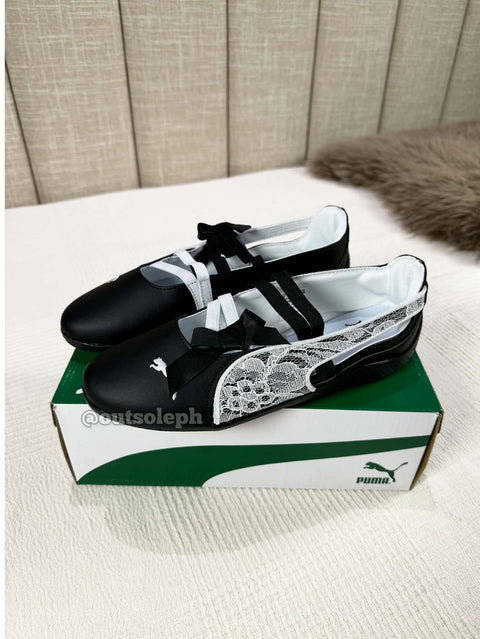 Speedcat Ballet Lace ' Black White' For Women